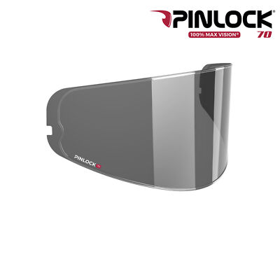 Airoh Commander Dual Sport Helmet Pinlock Insert Anti-Fog Bike Clear Smoke