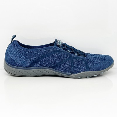 

Skechers Womens Breathe Easy 23028 Синяя повседневная обувь Кроссовки Размер 11, Синий, Breathe Easy