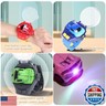 2023 Remote Control Car Watch Toys with LED Light,2.4 GHz Mini Racing Cars Wrist Toy for Kids,RC Small Car Interactive Outdoor Game Easter Halloween Birthday Gifts,Blue