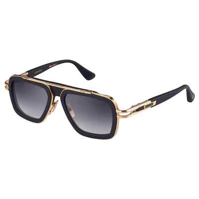 Pre-owned Dita Lxn-evo Dts403-a-01 Matte Black Gold Gray Gradient Lens Sunglasses Authenti