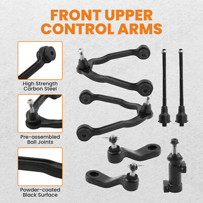 13Pcs Front Suspension Control Arm Kit For Chevrolet Silverado GMC Truck 4WD/AWD