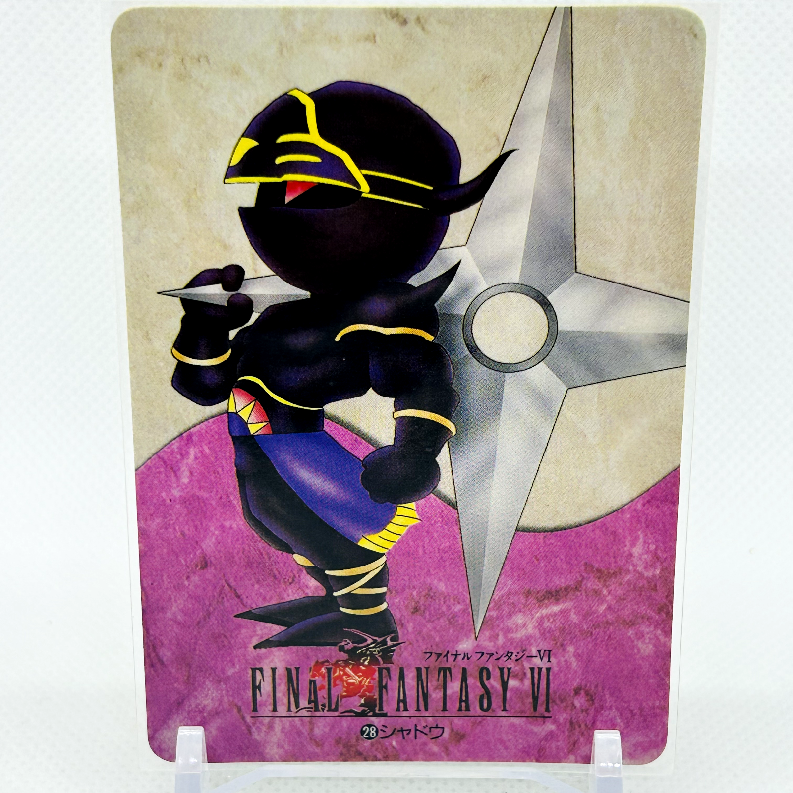 ファイナルファンタジー6 カードダス Final Fantasy VI FF 6 Card Carddass 1994 Vintage Bandai No.28