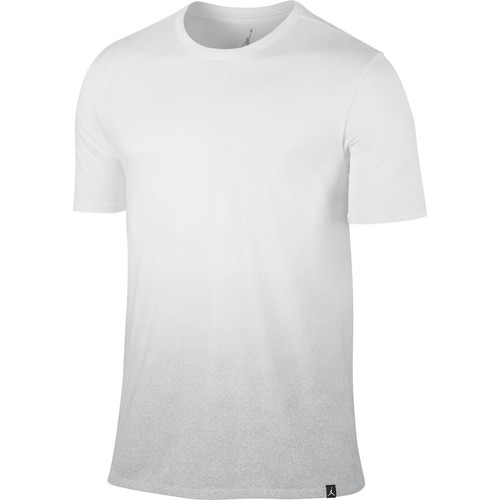 

Мужская футболка с коротким рукавом Air Jordan Ele Air White-Wolf Grey 843132-100, Белый
