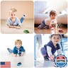 2023 Remote Control Car Watch Toys with LED Light,2.4 GHz Mini Racing Cars Wrist Toy for Kids,RC Small Car Interactive Outdoor Game Easter Halloween Birthday Gifts,Blue