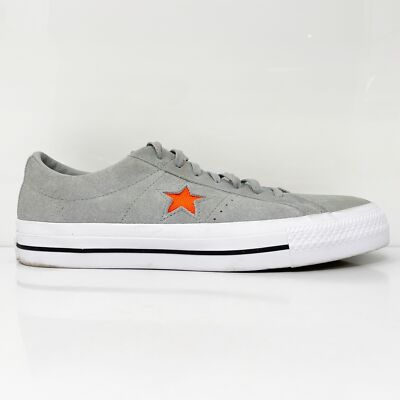

Converse унисекс Cons OS Pro OX A01250C серые повседневные кроссовки кроссовки размер M 11,5 W 13, Серый, Cons One Star Pro OX