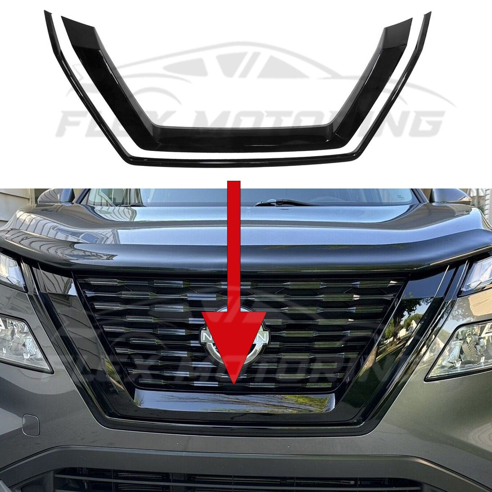Grille Kit | NISSAN ROGUE 2023 Grille Kit | NISSAN ROGUE 2023