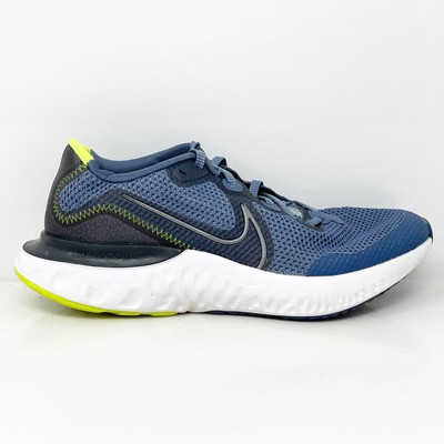 

Nike Boys Renew Run CT1430-400 Синие кроссовки для бега Размер 6,5 Y, Синий, Renew Run