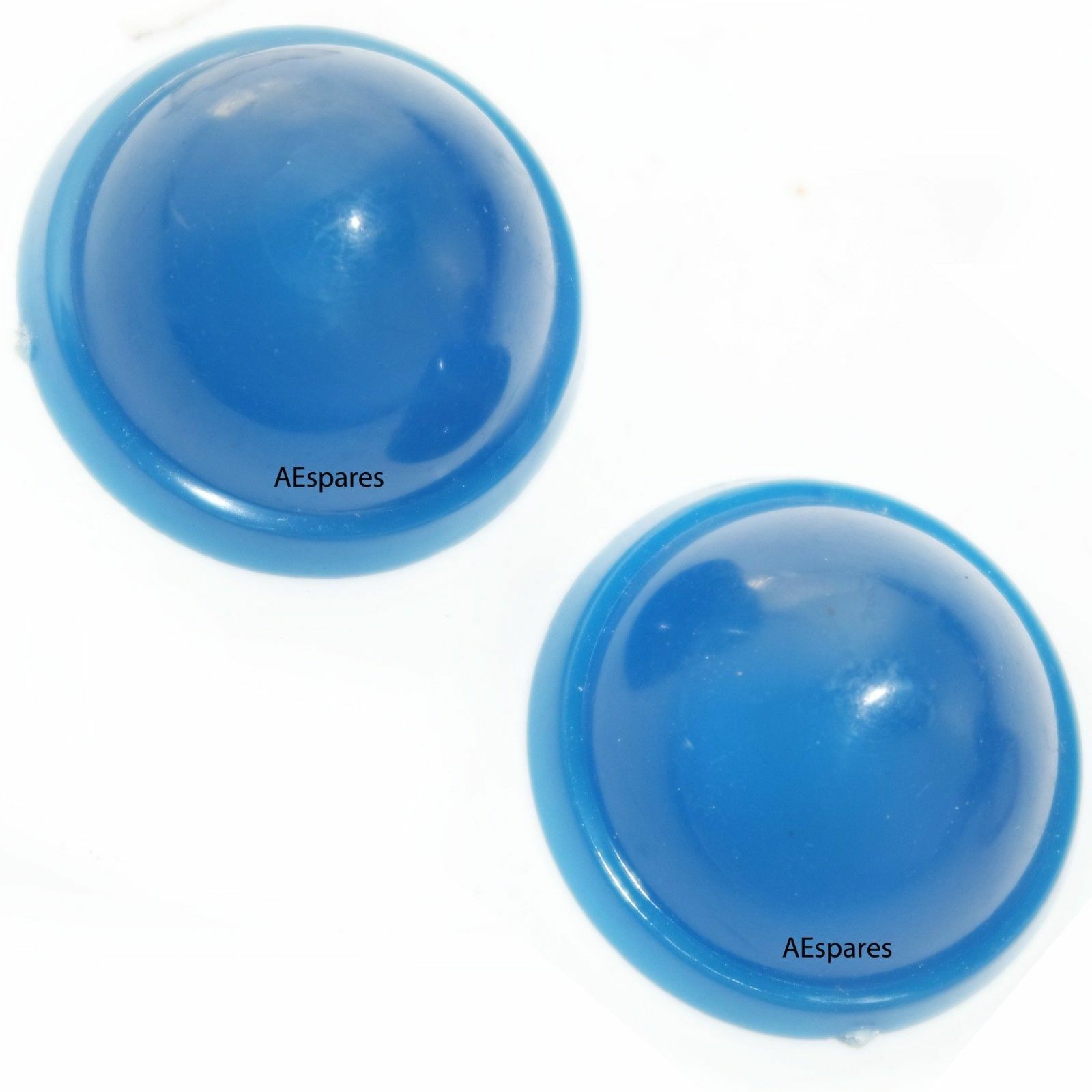 Fits Royal Enfield Classic Electra Blue Pilot Lights With Chrome Rim Set 