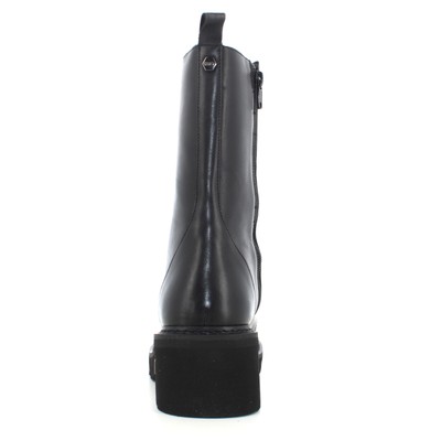 Pre-owned Cult A24us Women's Ankle Boots With Heel Clw333900 Grace 3339 Mid W Leather In Black