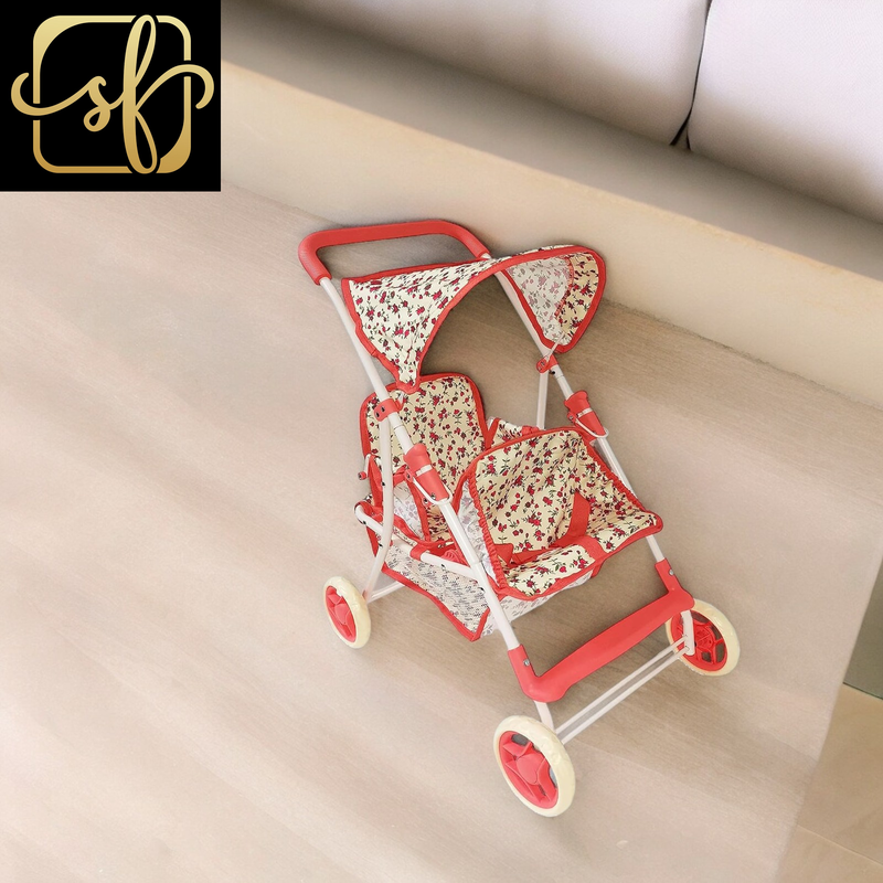 Twin Dolls | Toy Doll Stroller For Toddlers,