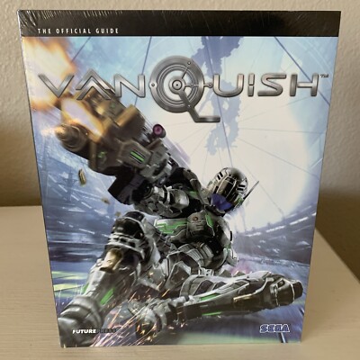 Vanquish The Official Game Guide Book Future Press 2010 PS3 Xbox 360 New Sealed