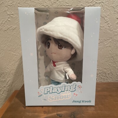 BTS - TINYTAN - Playing with Snow - Official Jungkook Plush