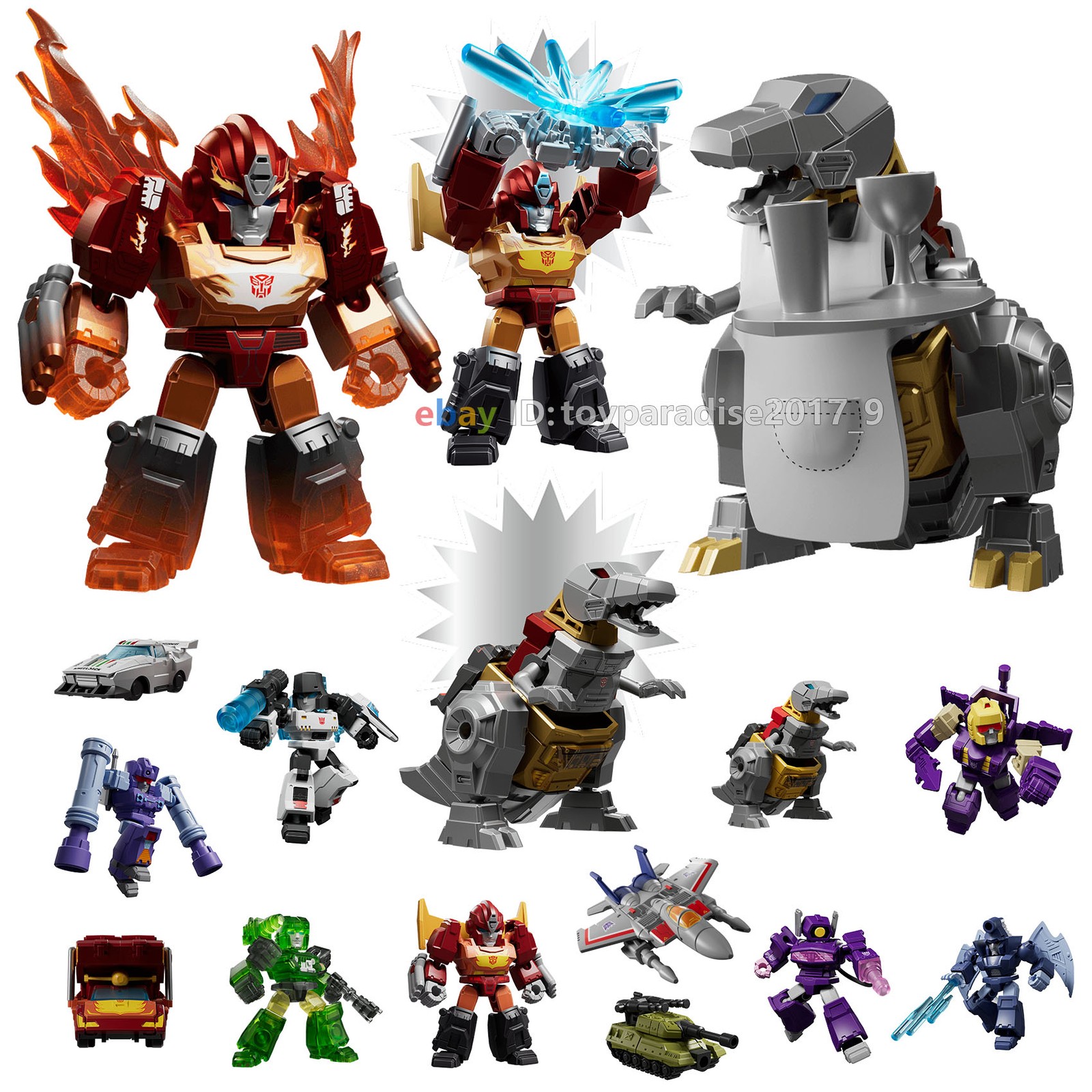 Blokees Transformers Defender Version 04 Tyrants Fury Blind Box