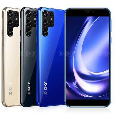 2024 New Cell Phone Android Factory Unlocked 4G Smartphone 6.8'' Dual SIM 8/4Core