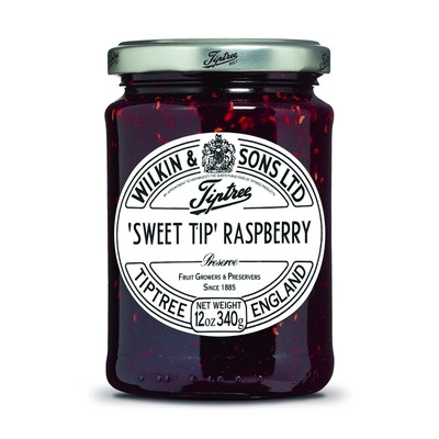 Tiptree Sweet Tip Raspberry Preserve 12 Ounce Jar