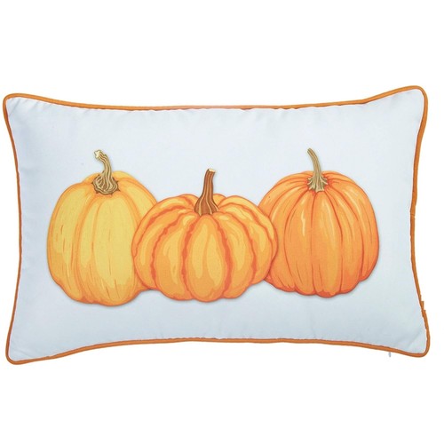 Декоративный чехол для поясничной подушки Pumpkin Trio