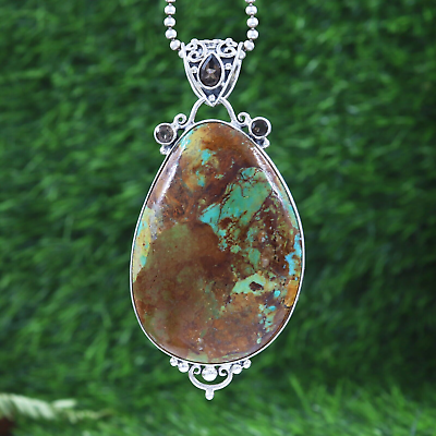 Boulder turquoise hotsell pendant