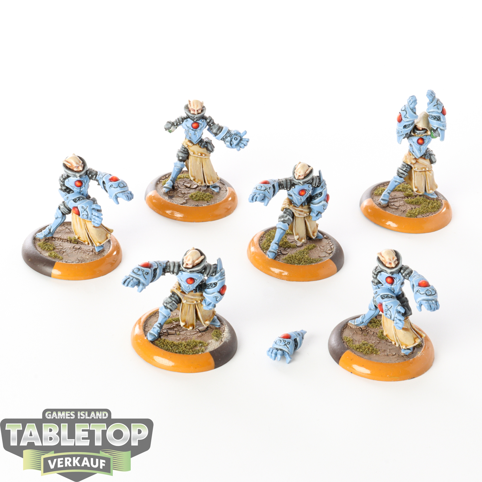 Retribution of Scyrah - House Shyeel Battle Mages - bemalt