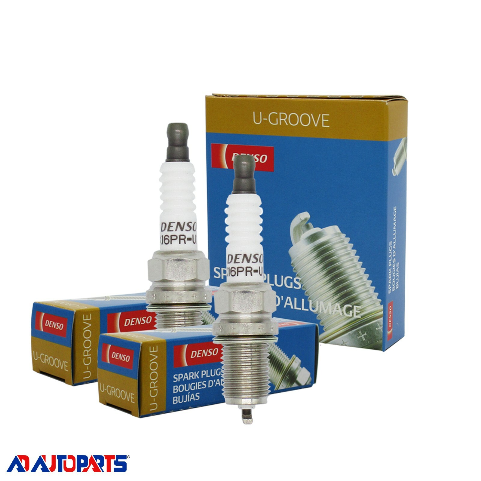 ぷっぷー 6 Denso 3130 Standard Spark Plugs K16PR-U11 For Multiple