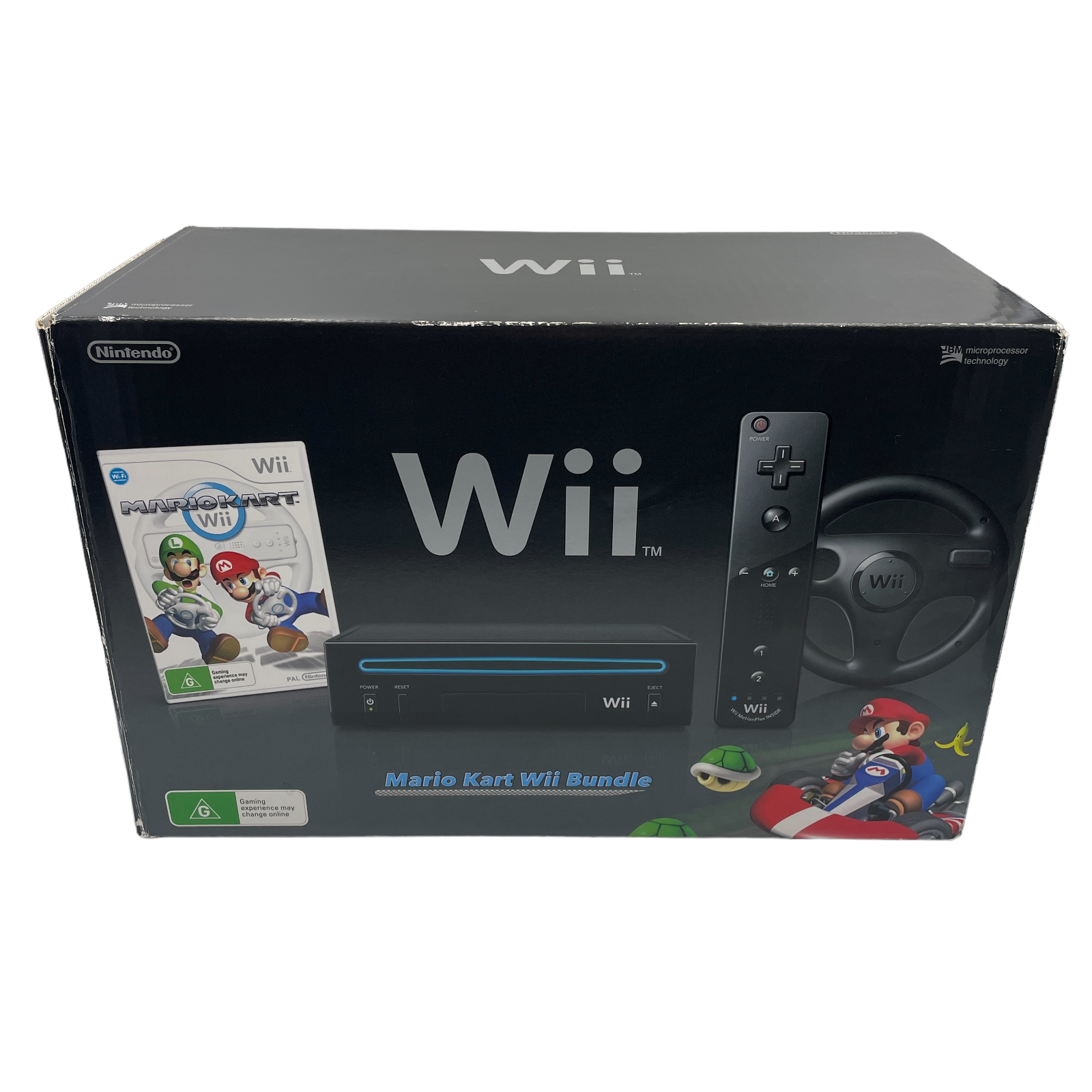 CIB Mario Kart Nintendo Wii Bundle Console Short Box PAL | eBay