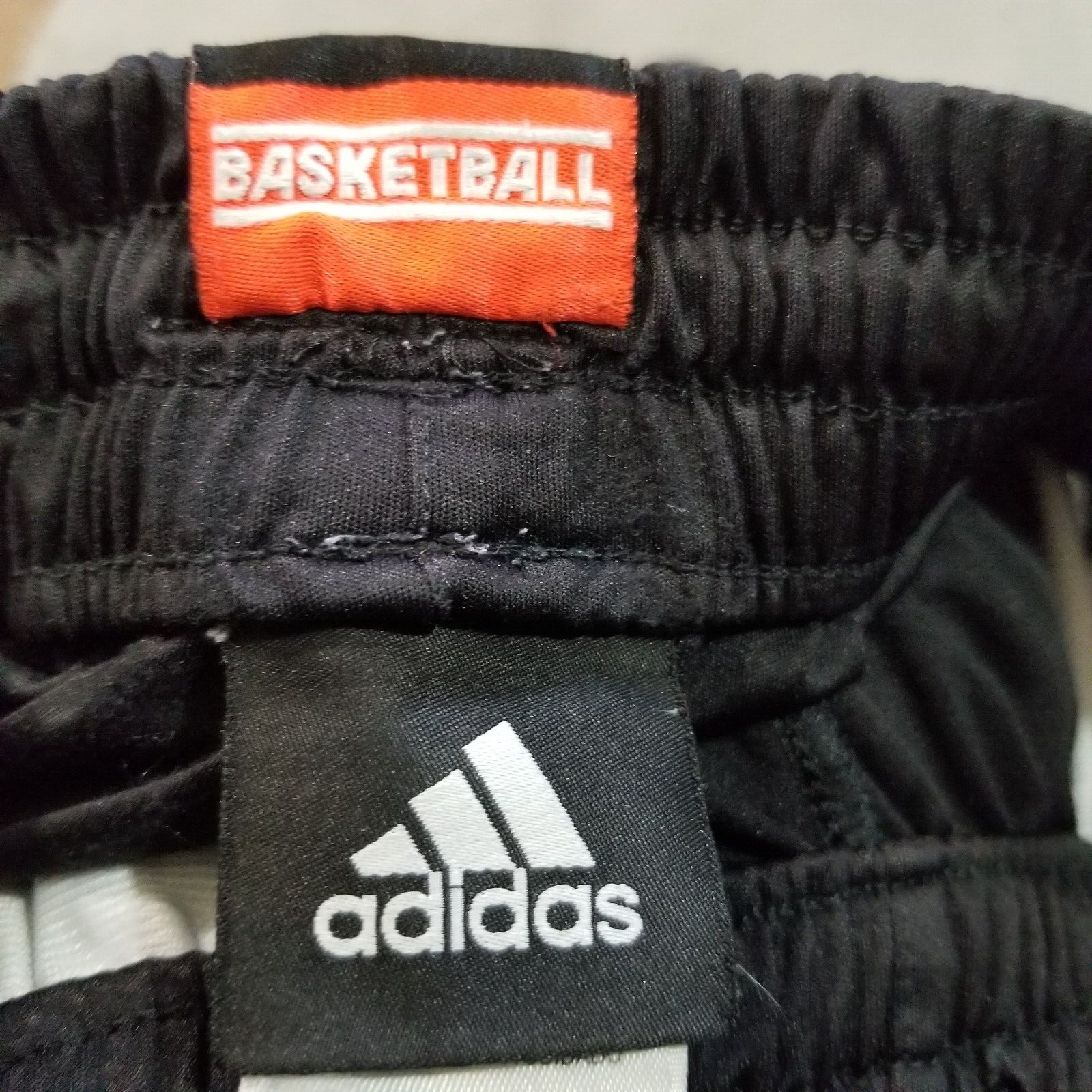 Adidas Shorts Extra Medium Black White Basketball Pockets Athletic Sports