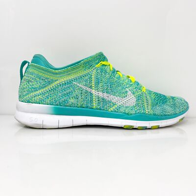 

Nike Womens Free TR Flyknit 718785-400 Зеленые кроссовки для бега, размер 8,5, Зеленый, Free TR Flyknit