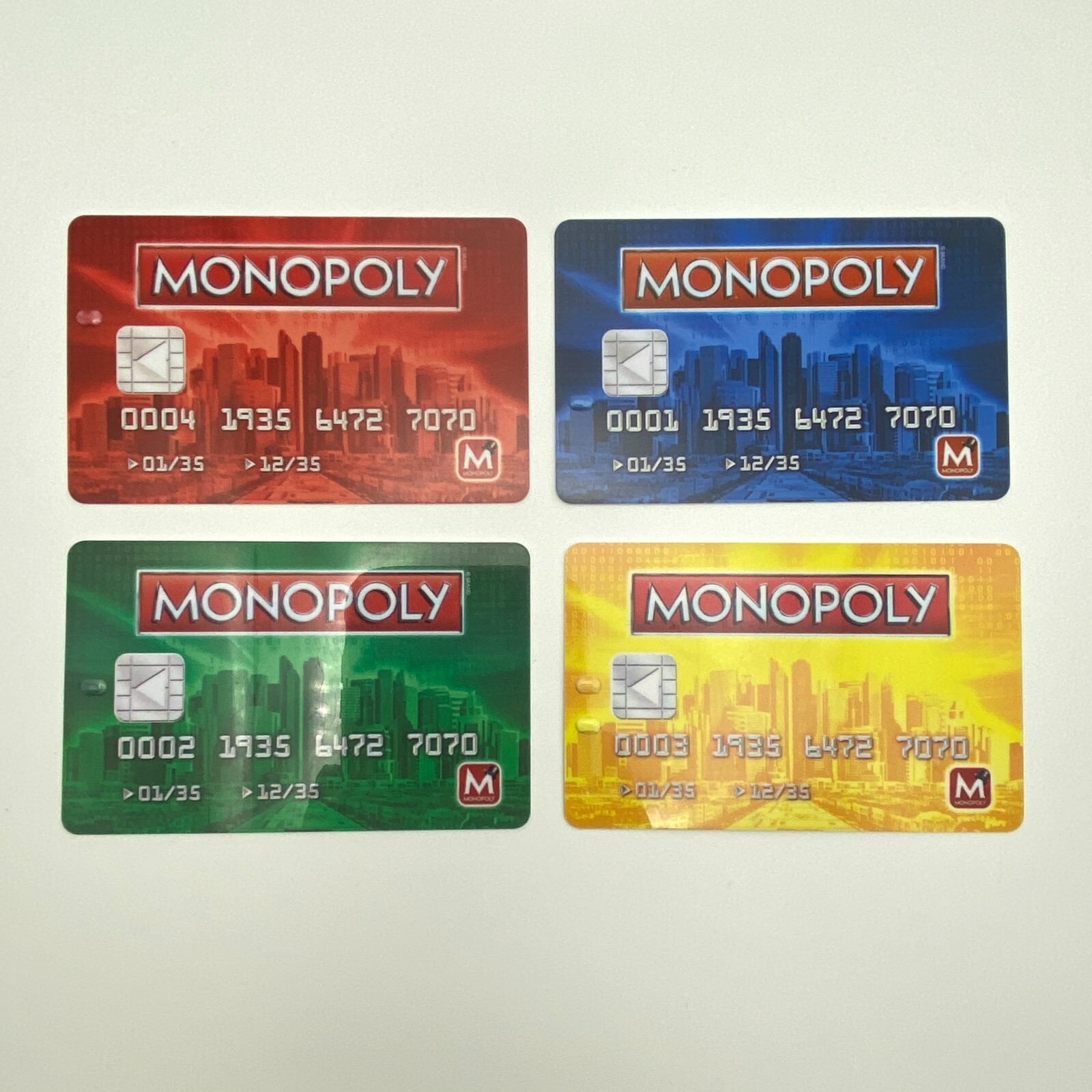 Monopoly Electronic Banking 4 Electronic Banking Cards 2013