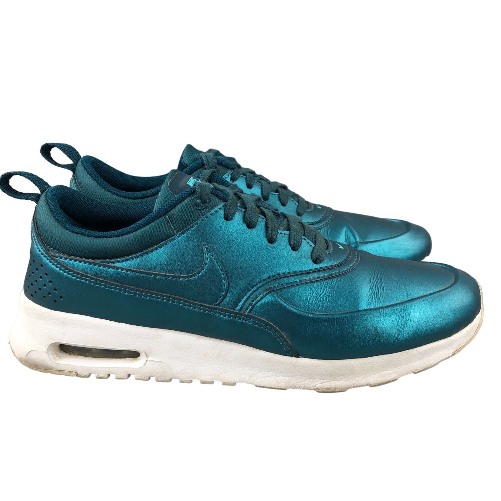 Nike Women's Size 8.5 Air Max Thea Metallic Dark Sea Blue