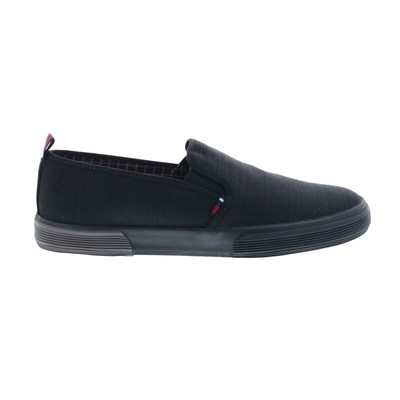 

Ben Sherman Bradford Slip On BNM00062 Мужские черные парусиновые кроссовки Lifestyle, Черный, Ben Sherman Bradford Slip On