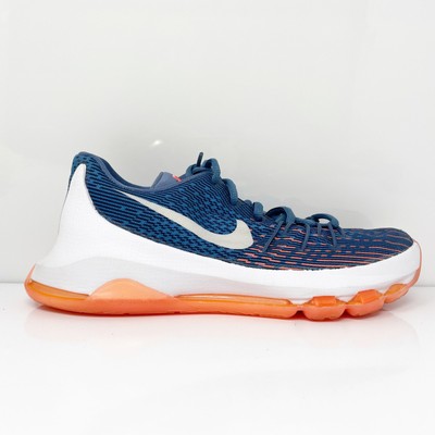 Nike Boys KD 8 768867-414 Синие кроссовки для баскетбола Размер 5Y, Синий, KD 8