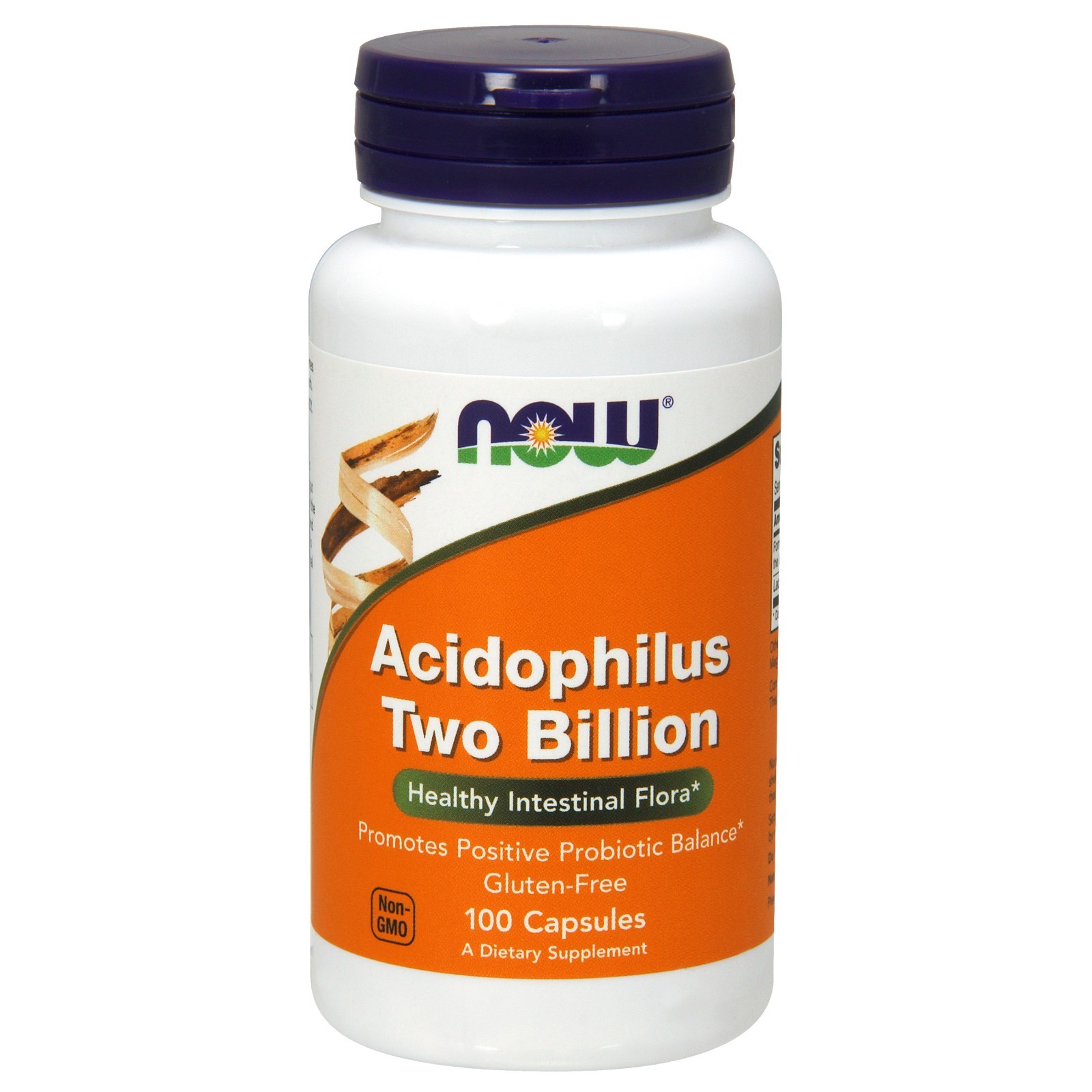 NOW Foods Acidophilus Two Billion, 100 растительных капсул