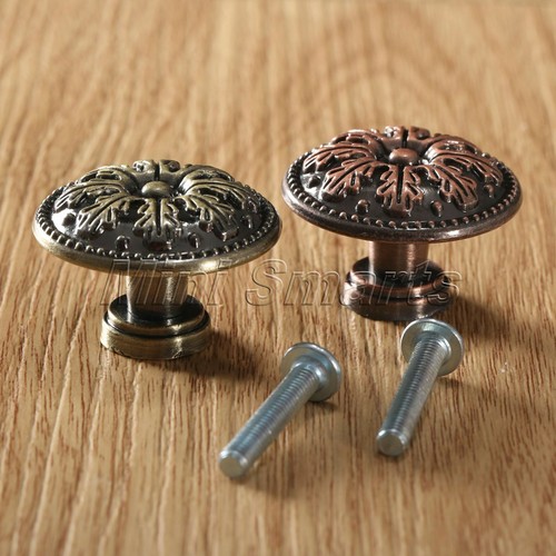 Retro European Round Door Knob Furniture Cabinet Wardrobe Closet