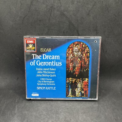 Elgar: The Dream of Gerontius Op. 38 | 2 Disc | Dame Janet Baker | Rattle EMI CD