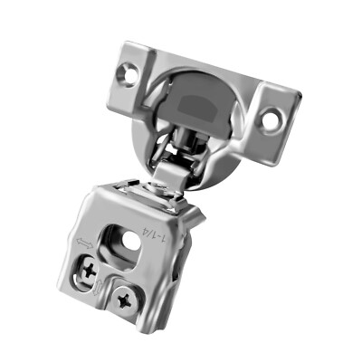 Berta 1-1/4'' Overlay 105 Degree Soft Closing Face Frame Cabinet Door Hinges
