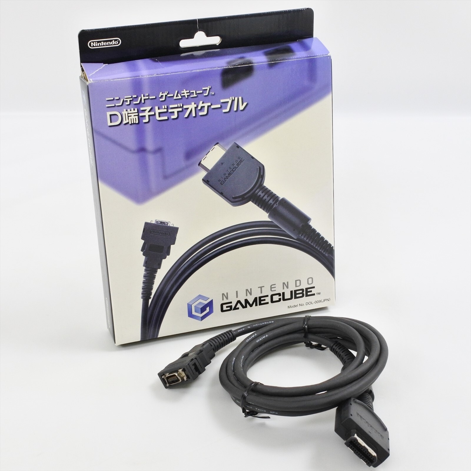 Nintendo Gamecube Official D Digital Video Cable Boxed DOL Nintendo Gamecube Official D Digital Video Cable Boxed DOL