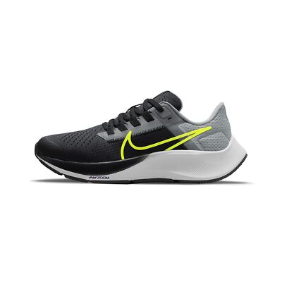 Кроссовки Nike Kids Air Zoom Pegasus 38, серый/Вольт, 5 Big Kid RU