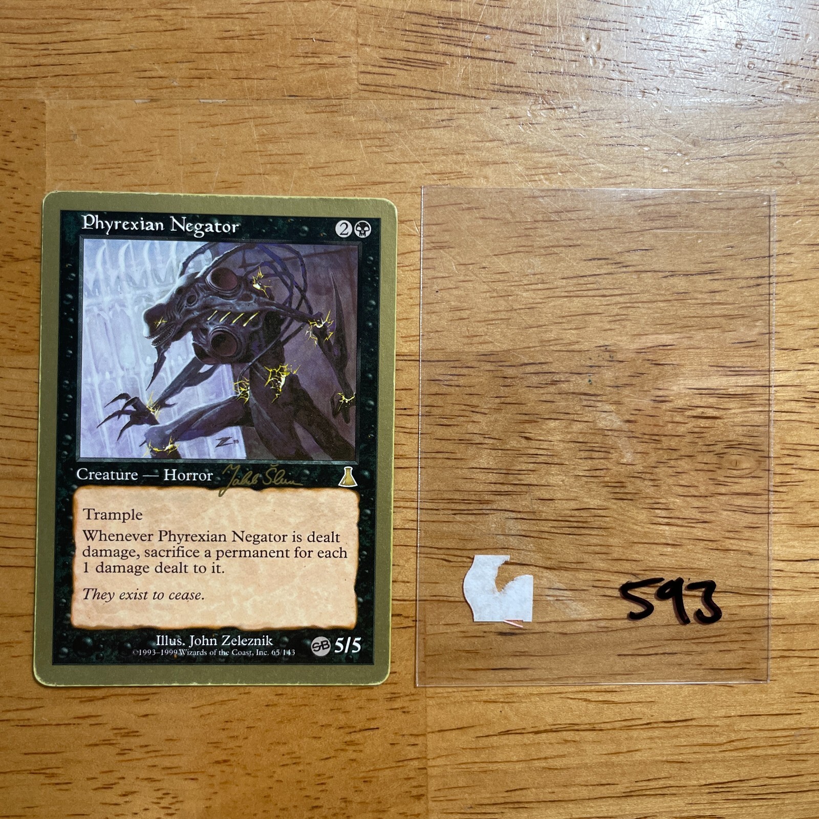 マジック：ザ・ギャザリング MTG World Championship 1999 Jakub Slemr Magic Worlds 1999 World Championships Deck - Quarterfinalist