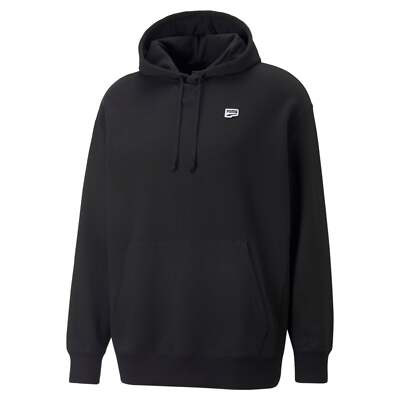 

Puma Downtown Pullover Hoodie Mens Black Casual Outerwear 53685201, Черный