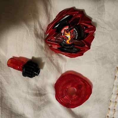 BEYBLADE X UX-00 Dran buster 1-60A metal coat Red CoroCoro