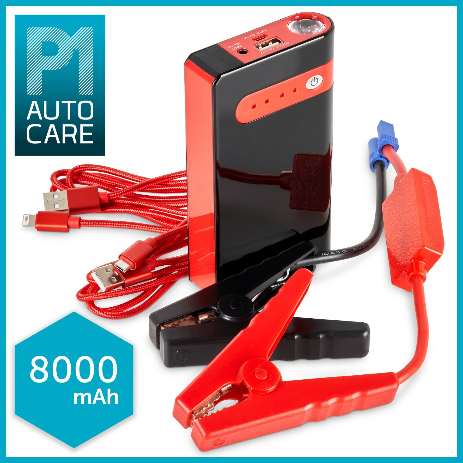 portable car and phone charger