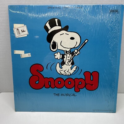 Snoopy The Musical 1983 Polydor 820 247-1 Y-1 Snoopy Original London Cast LP