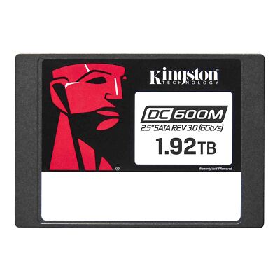 Kingston DC600M 1.92 TB 2.5'' SATA 6Gb/s 256-bit AES SED Mixed Use internal SSD
