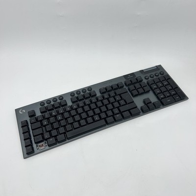 Logitech G915 LIGHTSPEED kabellose mechanische Gaming-Tastatur, Taktiler GL-Tast