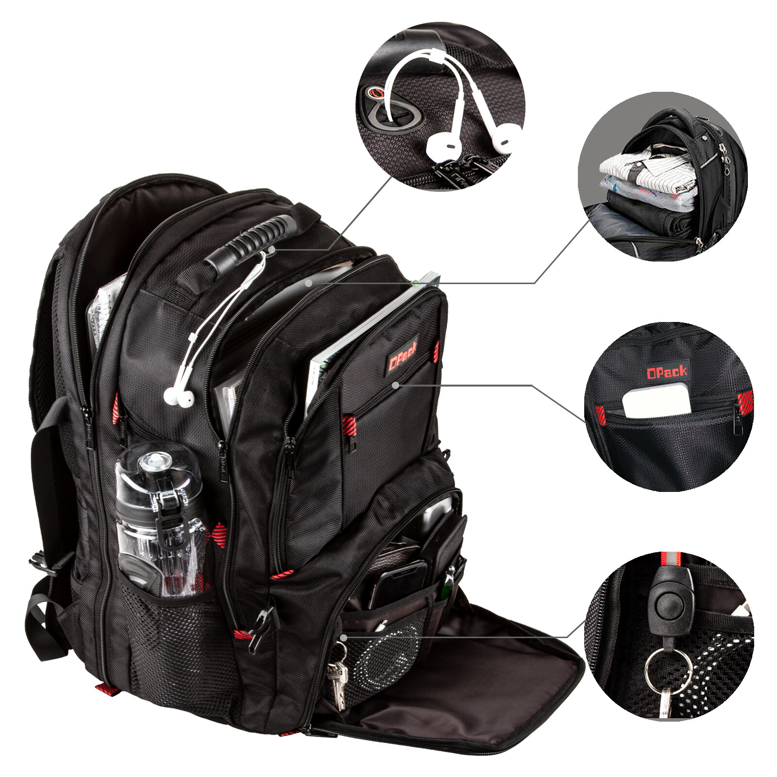 TSA Friendly Anti Theft 17 7 990 113666127469