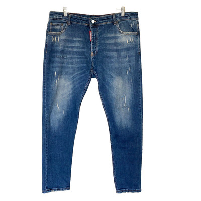 Dsquared2 Made in Italy Blue Distressed Denim Jeans size 58 (Meas. 38W)