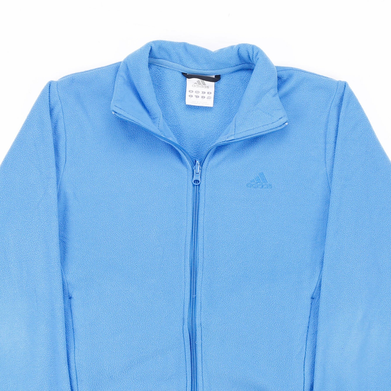 baby blue fleece jacket
