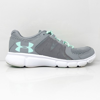 

Under Armour Womens Thrill 2 1273956-035 Серые кроссовки для бега, размер 7, Серый, Thrill 2