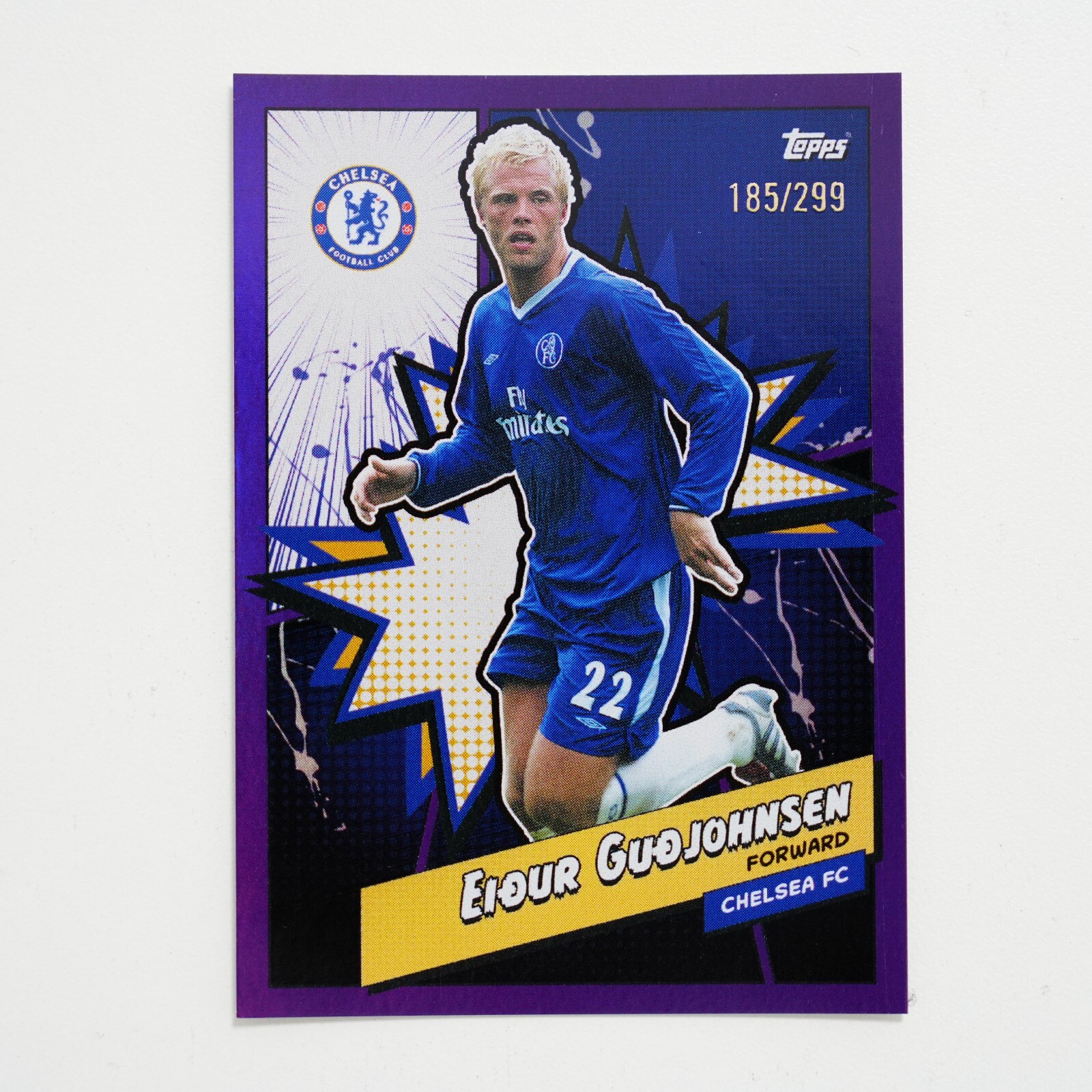 199★サッカー★eidur gudjohnsen★prostars 199☆サッカー☆eidur gudjohnsen☆prostars