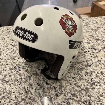Pro-Tec Full Cut Helmet Skateboard Old School White Small 54-56cm