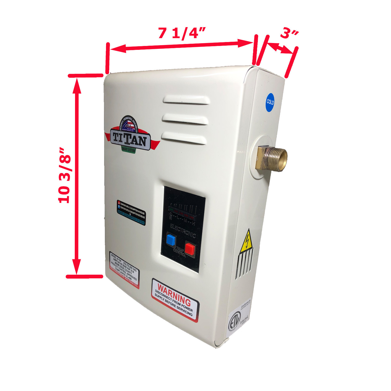 Titan N120 SCR2 Whole House Tankless Water Heater, 11.8KW